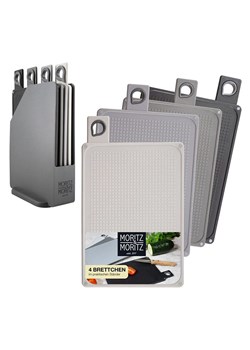 Moritz &amp; Moritz 5-częściowy zestaw w kolorze szarym do krojenia ze sklepu Limango Polska w kategorii Deski - zdjęcie 188622541