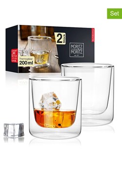 Moritz &amp; Moritz Szklanki (2 szt.) do whisky - 200 ml ze sklepu Limango Polska w kategorii Naczynia - zdjęcie 188622582