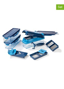 Genius 14-częściowy zestaw "Nicer Dicer Smart" w kolorze niebieskim ze sklepu Limango Polska w kategorii Akcesoria kuchenne - zdjęcie 188622892