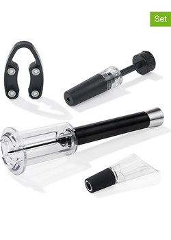 Genius 4-częściowy zestaw akcesoriów w kolorze czarnym do wina ze sklepu Limango Polska w kategorii Naczynia - zdjęcie 188622951