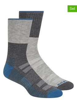 Skechers Skarpety (4 pary) w kolorze szarym ze sklepu Limango Polska w kategorii Skarpetki męskie - zdjęcie 188623094
