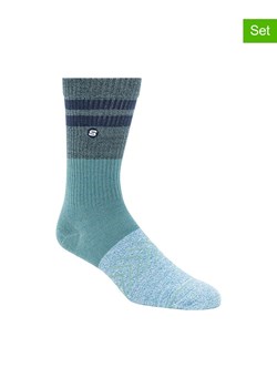 Skechers Skarpety (6 par) w kolorze błękitno-turkusowym ze sklepu Limango Polska w kategorii Skarpetki męskie - zdjęcie 188623102