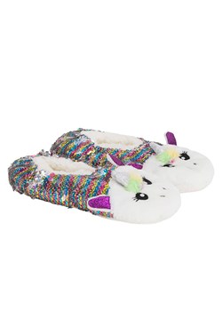 Skechers Kapcie (6 par) ze wzorem ze sklepu Limango Polska w kategorii Skarpetki dziecięce - zdjęcie 188623220