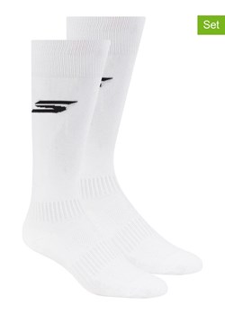 Skechers Skarpety (2 pary) w kolorze białym ze sklepu Limango Polska w kategorii Skarpetki męskie - zdjęcie 188623242