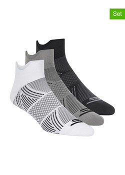 Skechers Skarpety (3 pary) w kolorze biało-czarno-szarym ze sklepu Limango Polska w kategorii Skarpetki męskie - zdjęcie 188623250