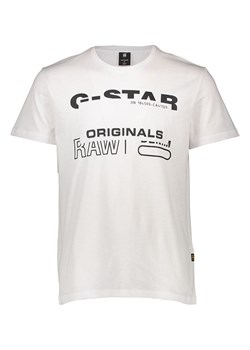 G-Star Koszulka w kolorze białym ze sklepu Limango Polska w kategorii T-shirty męskie - zdjęcie 188623460