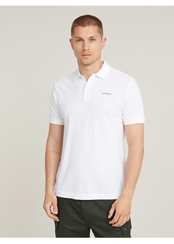 G-Star Koszulka polo w kolorze białym ze sklepu Limango Polska w kategorii T-shirty męskie - zdjęcie 188623570