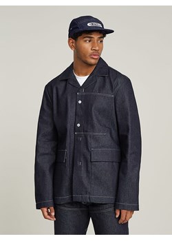 G-Star Kurtka dżinsowa w kolorze granatowym ze sklepu Limango Polska w kategorii Kurtki męskie - zdjęcie 188623901