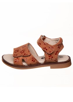 kmins Skórzane sandały w kolorze jasnobrązowym ze sklepu Limango Polska w kategorii Sandały dziecięce - zdjęcie 188624253