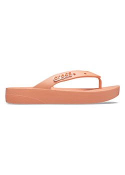 Crocs Japonki "Classic Platform" w kolorze pomarańczowym ze sklepu Limango Polska w kategorii Klapki dziecięce - zdjęcie 188624604