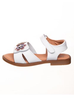 kmins Skórzane sandały w kolorze białym ze sklepu Limango Polska w kategorii Sandały dziecięce - zdjęcie 188624642