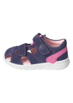 PEPINO Skórzane sandały "Kansi" w kolorze granatowym ze sklepu Limango Polska w kategorii Sandały dziecięce - zdjęcie 188624790