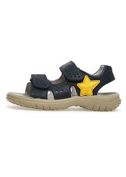 Naturino Skórzane sandały "5675" w kolorze granatowym ze sklepu Limango Polska w kategorii Sandały dziecięce - zdjęcie 188625014