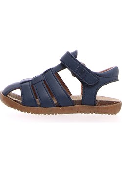 Naturino Skórzane sandały w kolorze granatowym ze sklepu Limango Polska w kategorii Sandały dziecięce - zdjęcie 188625112