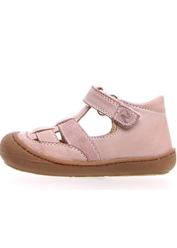 Naturino Skórzane półsandały w kolorze jasnoróżowym ze sklepu Limango Polska w kategorii Sandały dziecięce - zdjęcie 188625184