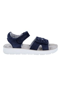 Richter Shoes Skórzane sandały "Sofia" w kolorze granatowym ze sklepu Limango Polska w kategorii Sandały dziecięce - zdjęcie 188625352