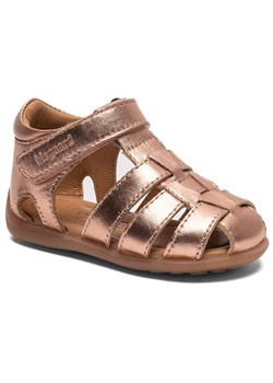 bisgaard Skórzane sandały w kolorze złoto-jasnoróżowym ze sklepu Limango Polska w kategorii Sandały dziecięce - zdjęcie 188625540