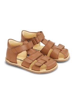 Bundgaard Skórzane półsandały "Savi" w kolorze jasnobrązowym do chodzenia na boso ze sklepu Limango Polska w kategorii Sandały dziecięce - zdjęcie 188625984