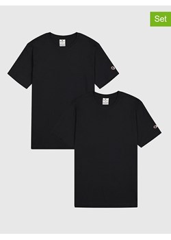 Champion Koszulki (2 szt.) w kolorze czarnym ze sklepu Limango Polska w kategorii T-shirty męskie - zdjęcie 188626891