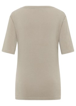 ELBSAND Koszulka "Siva" w kolorze beżowym ze sklepu Limango Polska w kategorii Bluzki damskie - zdjęcie 188629054
