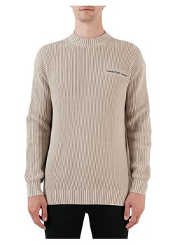 Calvin Klein Sweter w kolorze beżowym ze sklepu Limango Polska w kategorii Swetry męskie - zdjęcie 188629263