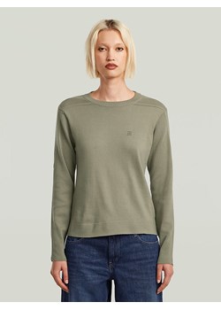 G-Star Sweter w kolorze khaki ze sklepu Limango Polska w kategorii Swetry damskie - zdjęcie 188629804