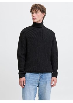 Jack &amp; Jones Golf w kolorze czarnym ze sklepu Limango Polska w kategorii Swetry męskie - zdjęcie 188630052