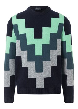 Maerz Muenchen Wełniany sweter w kolorze granatowym ze sklepu Limango Polska w kategorii Swetry męskie - zdjęcie 188630132