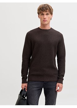 Jack &amp; Jones Sweter w kolorze brązowym ze sklepu Limango Polska w kategorii Swetry męskie - zdjęcie 188630144