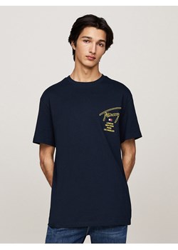 TOMMY JEANS Koszulka w kolorze granatowym ze sklepu Limango Polska w kategorii T-shirty męskie - zdjęcie 188630703