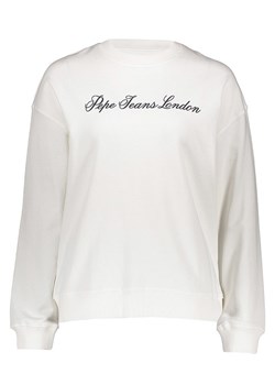 Pepe Jeans Bluza w kolorze białym ze sklepu Limango Polska w kategorii Bluzy damskie - zdjęcie 188630901