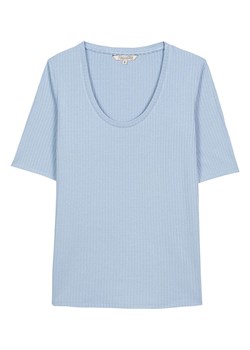 Herrlicher Koszulka w kolorze błękitnym ze sklepu Limango Polska w kategorii Bluzki damskie - zdjęcie 188631031