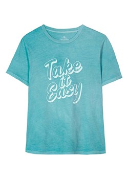 Herrlicher Koszulka w kolorze turkusowym ze sklepu Limango Polska w kategorii Bluzki damskie - zdjęcie 188631032