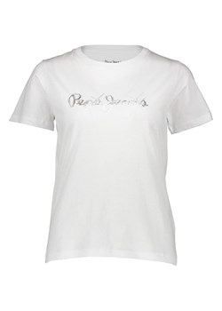 Pepe Jeans Koszulka w kolorze białym ze sklepu Limango Polska w kategorii Bluzki damskie - zdjęcie 188631130