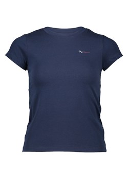 Pepe Jeans Koszulka w kolorze granatowym ze sklepu Limango Polska w kategorii Bluzki damskie - zdjęcie 188631134