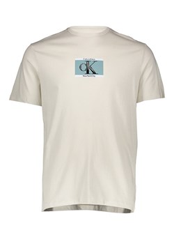 Calvin Klein Koszulka w kolorze beżowym ze sklepu Limango Polska w kategorii T-shirty męskie - zdjęcie 188631333
