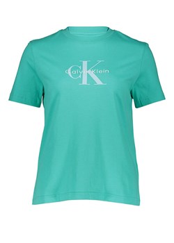 Calvin Klein Koszulka w kolorze turkusowym ze sklepu Limango Polska w kategorii Bluzki damskie - zdjęcie 188631361