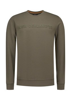 NEW ZEALAND AUCKLAND Bluza w kolorze khaki ze sklepu Limango Polska w kategorii Bluzy męskie - zdjęcie 188631494