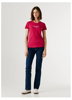 Pepe Jeans Koszulka "New Virgina" w kolorze czerwonym ze sklepu Limango Polska w kategorii Bluzki damskie - zdjęcie 188631790