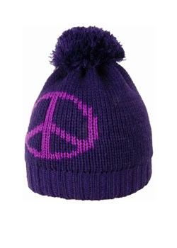 Döll Dzianinowa czapka w kolorze fioletowym ze sklepu Limango Polska w kategorii Czapki dziecięce - zdjęcie 188632014