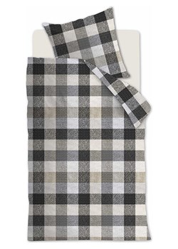 Beddinghouse Komplet pościeli flanelowej "Beckett" w kolorze szarym ze sklepu Limango Polska w kategorii Pościele - zdjęcie 188632190