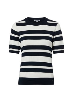 More & More Damska koszulka z dzianiny Kobiety Sztuczne włókno granatowy w paski ze sklepu vangraaf w kategorii Bluzki damskie - zdjęcie 188633044
