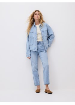 Reserved - Jeansy mom fit - niebieski ze sklepu Reserved w kategorii Jeansy damskie - zdjęcie 188633593