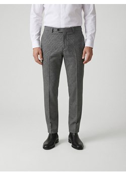 Reserved - Spodnie garniturowe slim fit - ciemnoszary ze sklepu Reserved w kategorii Spodnie męskie - zdjęcie 188633661