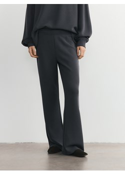 Reserved - Dresowe spodnie z modalem - granatowy ze sklepu Reserved w kategorii Spodnie damskie - zdjęcie 188633704