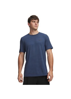 Męska koszulka treningowa Under Armour UA Vanish Elite Smls SS Camo - granatowa ze sklepu Sportstylestory.com w kategorii T-shirty męskie - zdjęcie 188634254