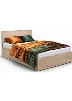 Łóżko Z Materacem I Schowkiem Dąb Sonoma 120X200 P0-M18 ze sklepu Edinos.pl w kategorii Łóżka i materace - zdjęcie 188634324