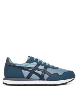 Asics Sneakersy Tiger Runner Ii 1203A612 Niebieski ze sklepu MODIVO w kategorii Buty sportowe męskie - zdjęcie 188635932