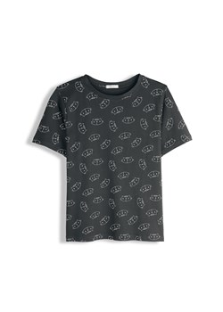 GATE Bawełniana koszulka z nadrukiem 34 ze sklepu gateshop w kategorii Bluzki damskie - zdjęcie 188637192