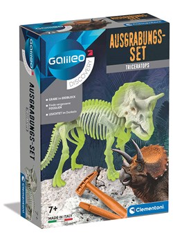 Clementoni Zestaw do wykopalisk "Triceratops" - 7+ ze sklepu Limango Polska w kategorii Zabawki - zdjęcie 188639873